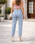 Vaqueros Mom Fit