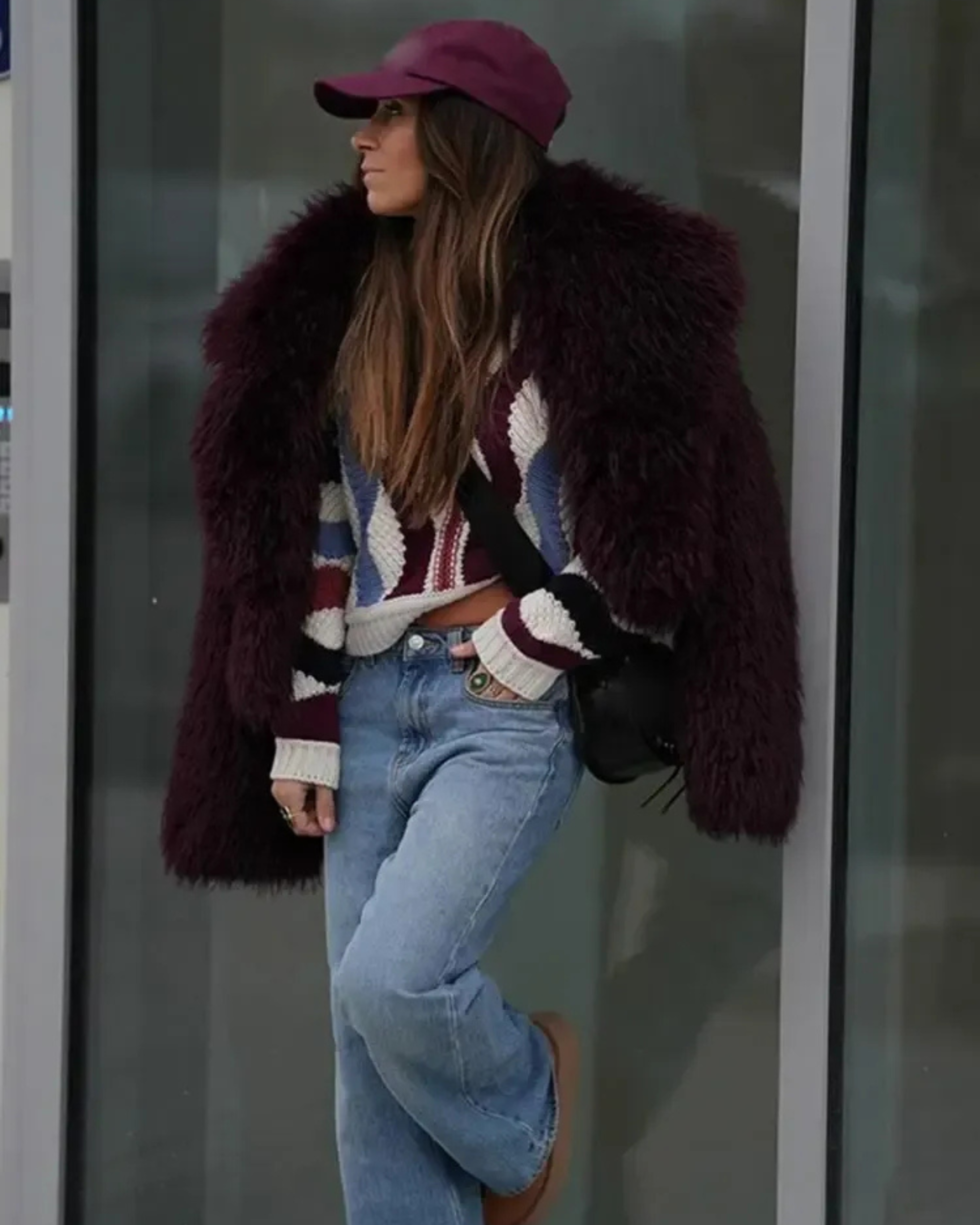 Sofia - Chaqueta de piel sintética