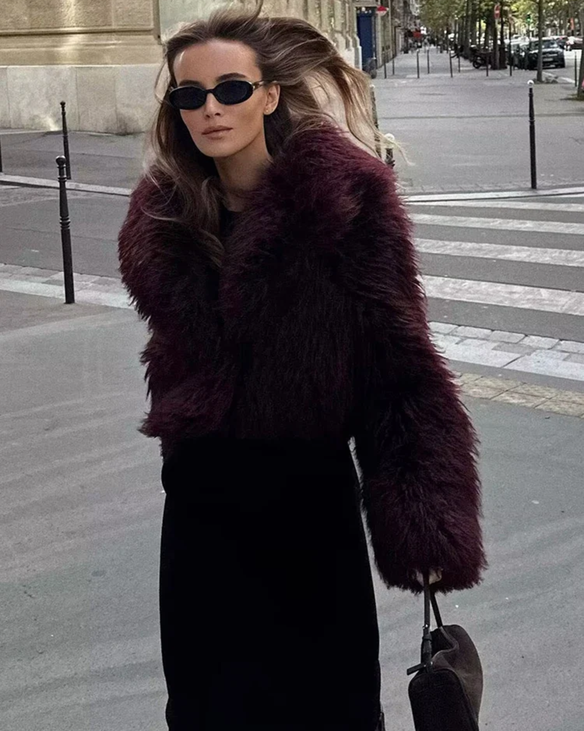 Sofia - Chaqueta de piel sintética