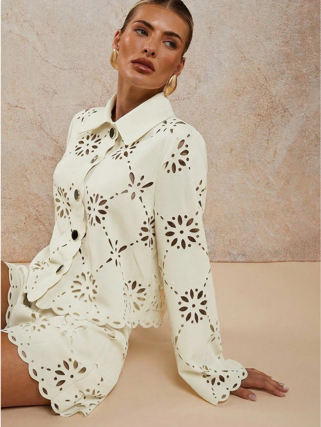 Conjunto Valeria Elegance Ivory