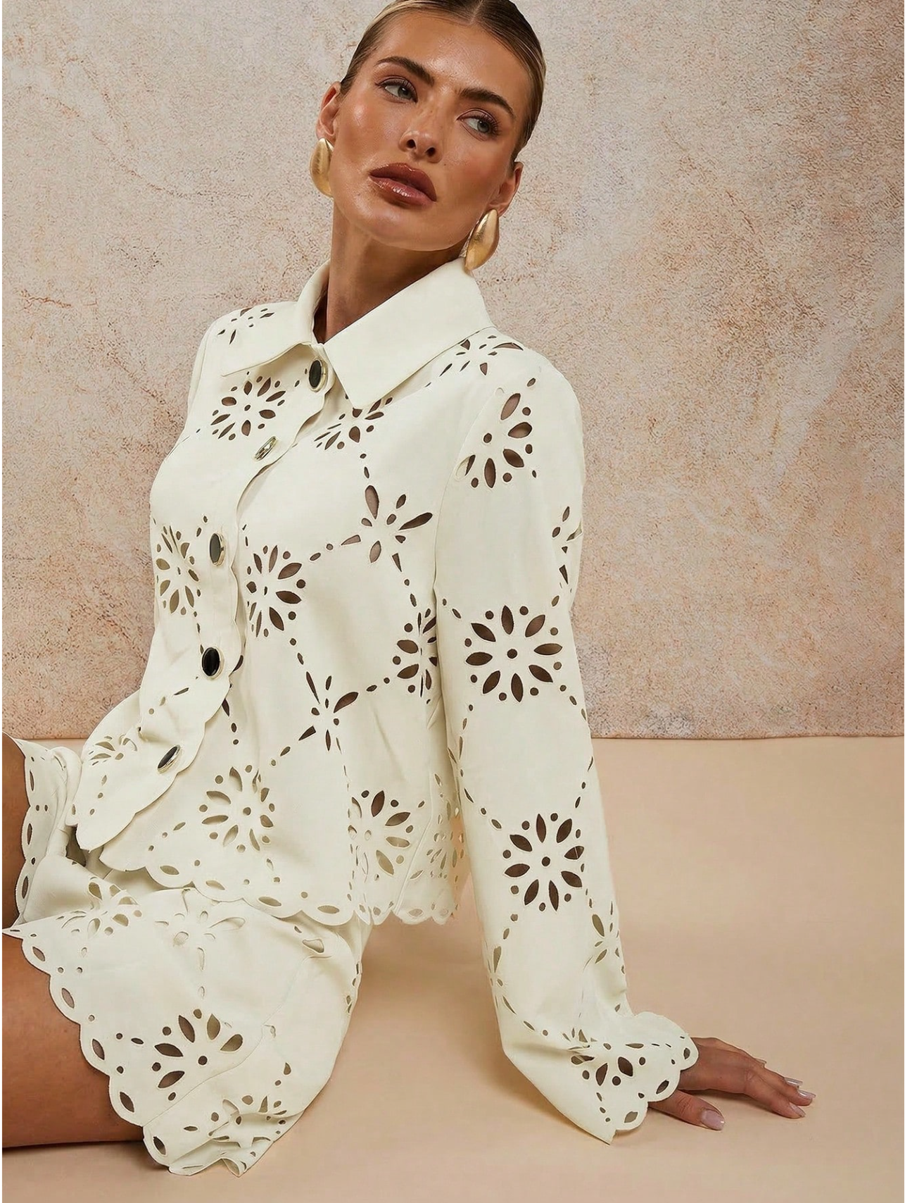 Conjunto Valeria Elegance Ivory
