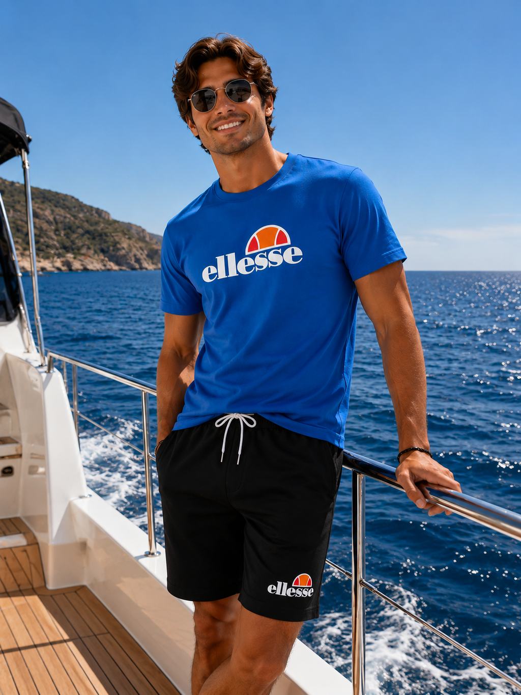 Conjunto Deportivo Ellesse para Hombre | Camiseta Premium + Short Deportivo