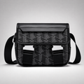 Bolso de mensajero con solapa y clip The Blend