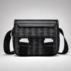 Bolso de mensajero con solapa y clip The Blend