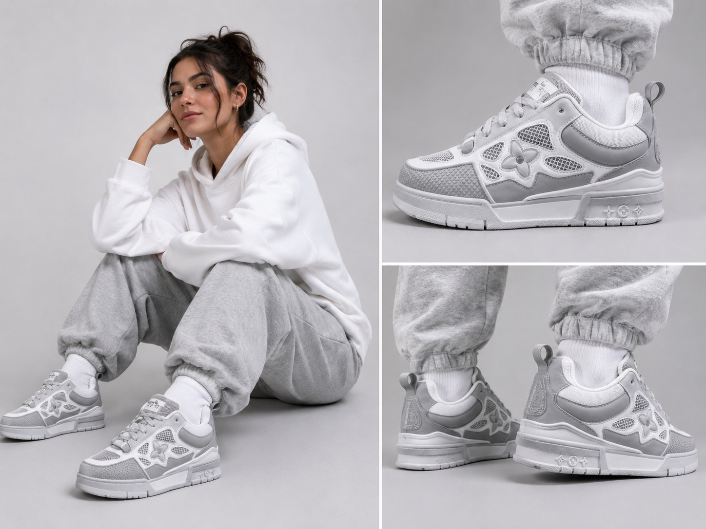 Zapatillas bajas Louis Vuitton Trainer Monogram Light