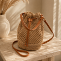 Bolso de Playa Trenzado Aveline – Elegancia Natural para el Verano