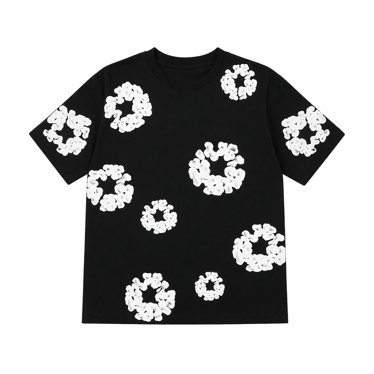 Camiseta estampado corona Oversize