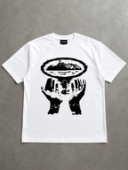 Camiseta blanca con logo