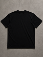Camiseta negra con logo