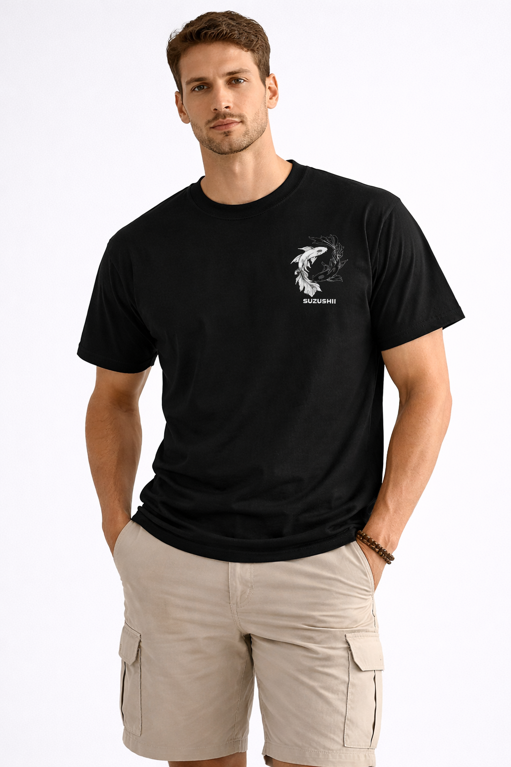 Camiseta Ying Yang Koi