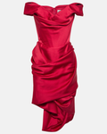 Valentina-Vestido  Nova Cora de crepé satén