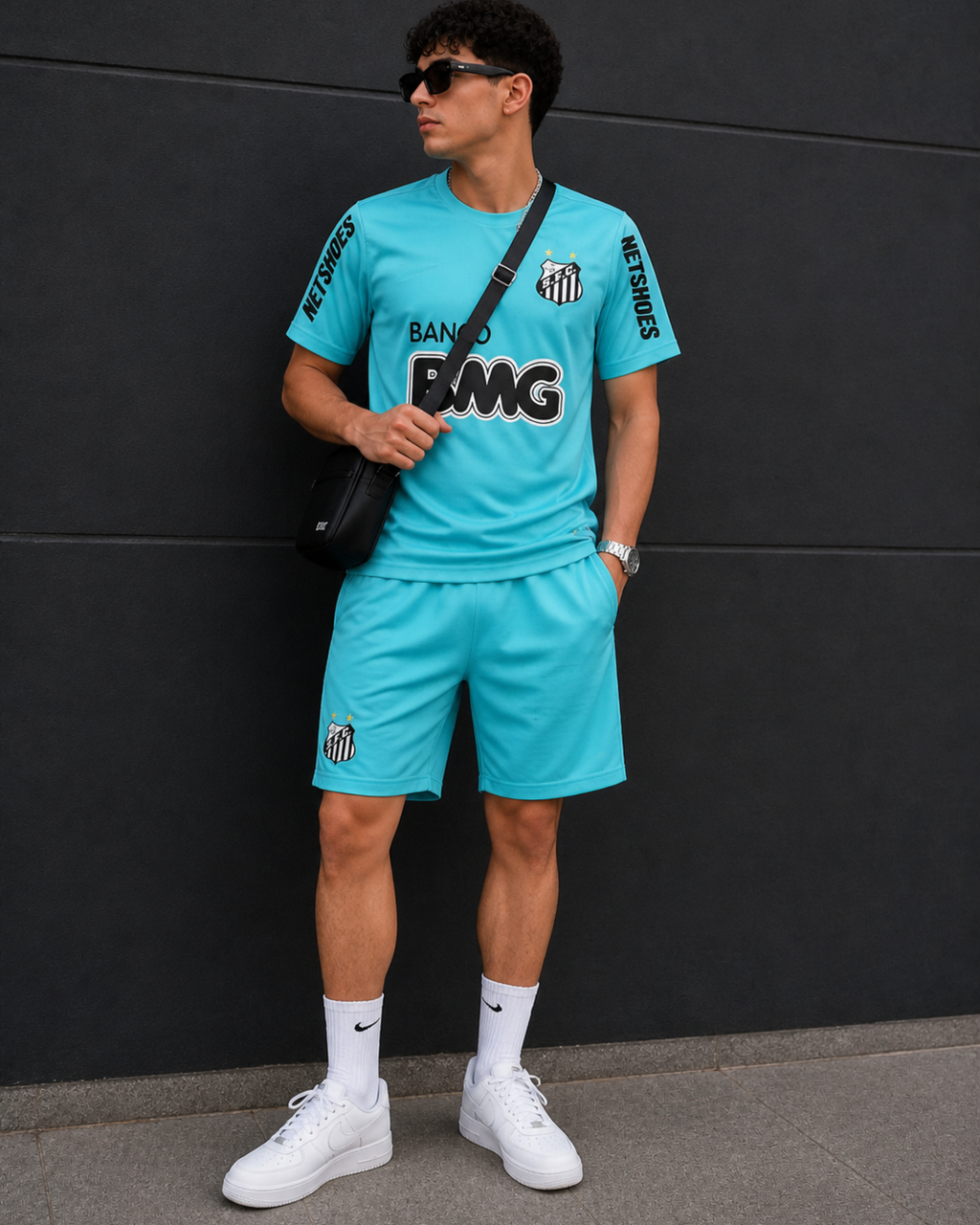 conjunto Santos FC Retro