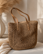 Bolso Tote Artesanal Riviera Beach – Elegancia Natural para Cada Verano