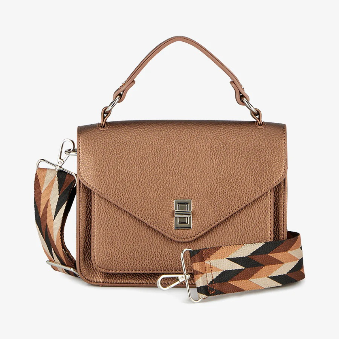 Bolso Marcia - Castaña confitada