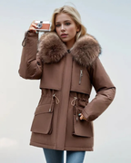 Fati- chaqueta de la hinchadora supera a las mujeres, estilo coreano de moda.