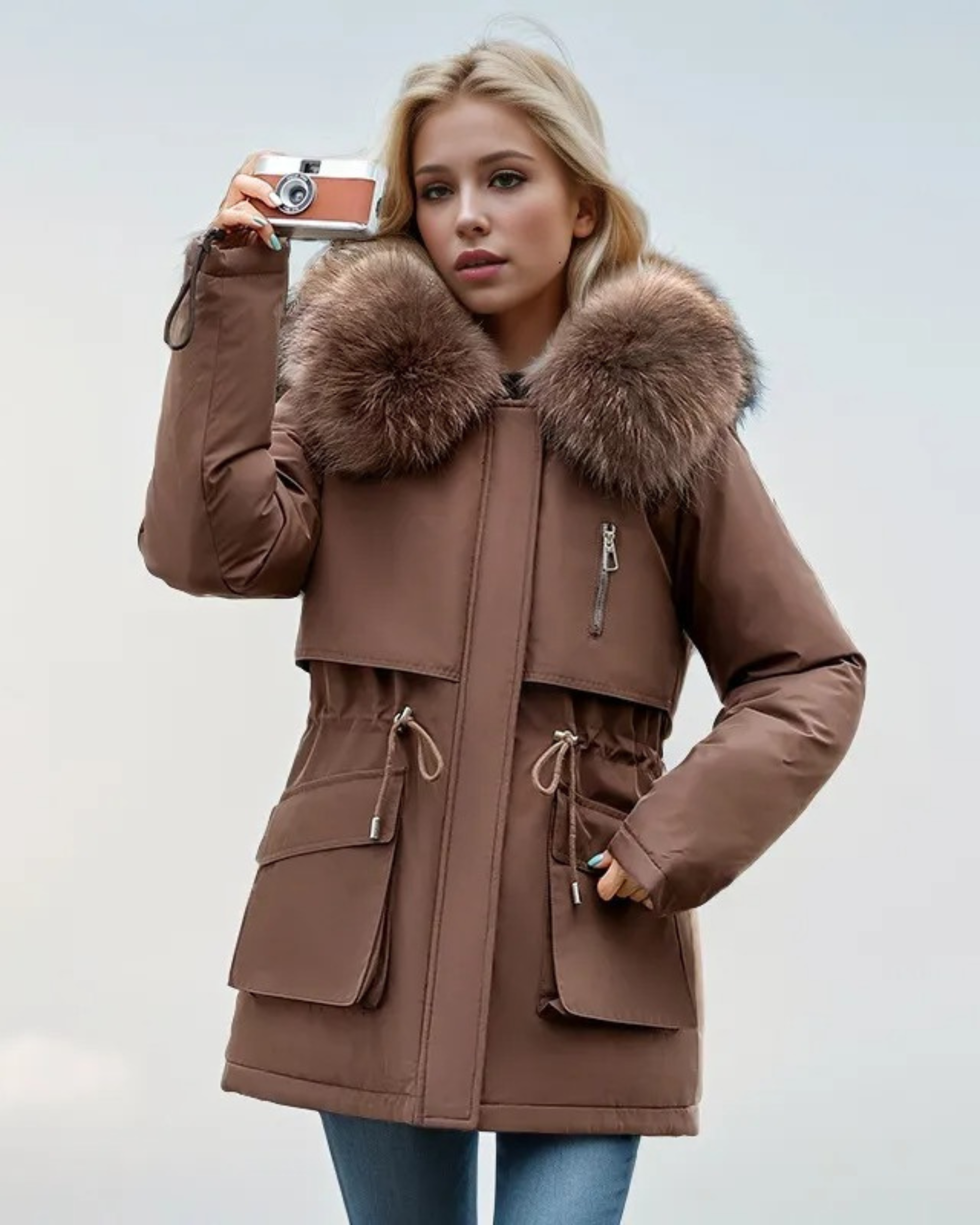 Fati- chaqueta de la hinchadora supera a las mujeres, estilo coreano de moda.