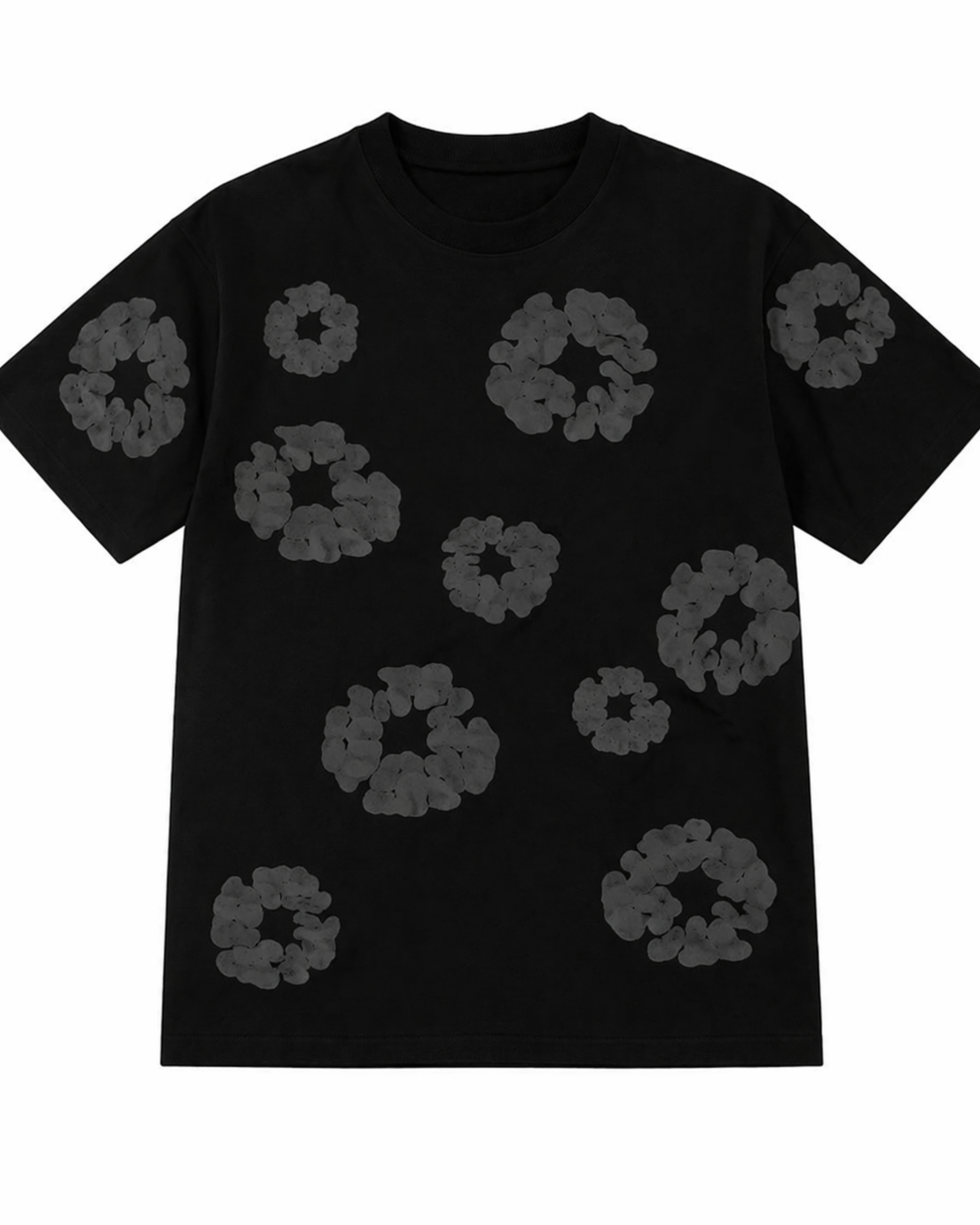 Camiseta estampado corona Oversize