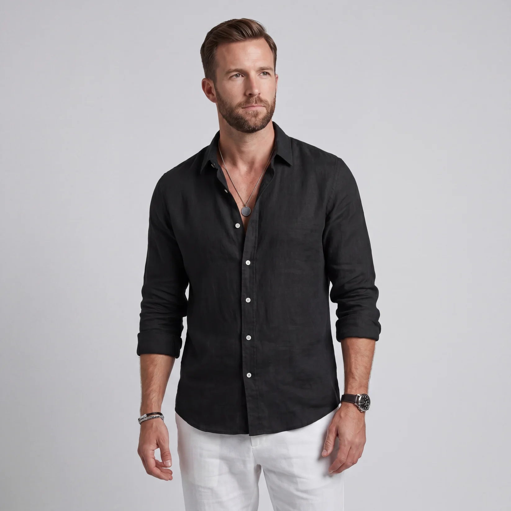 CHRISTOFER | CAMISA VERANIEGA DE CORTE HOLGADO