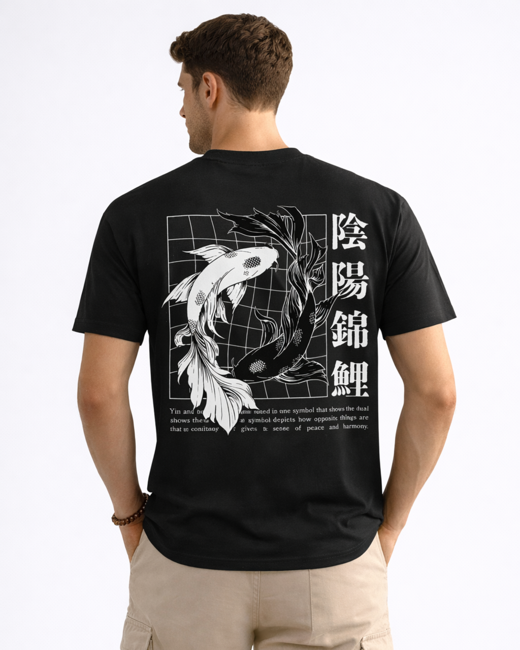 Camiseta Ying Yang Koi