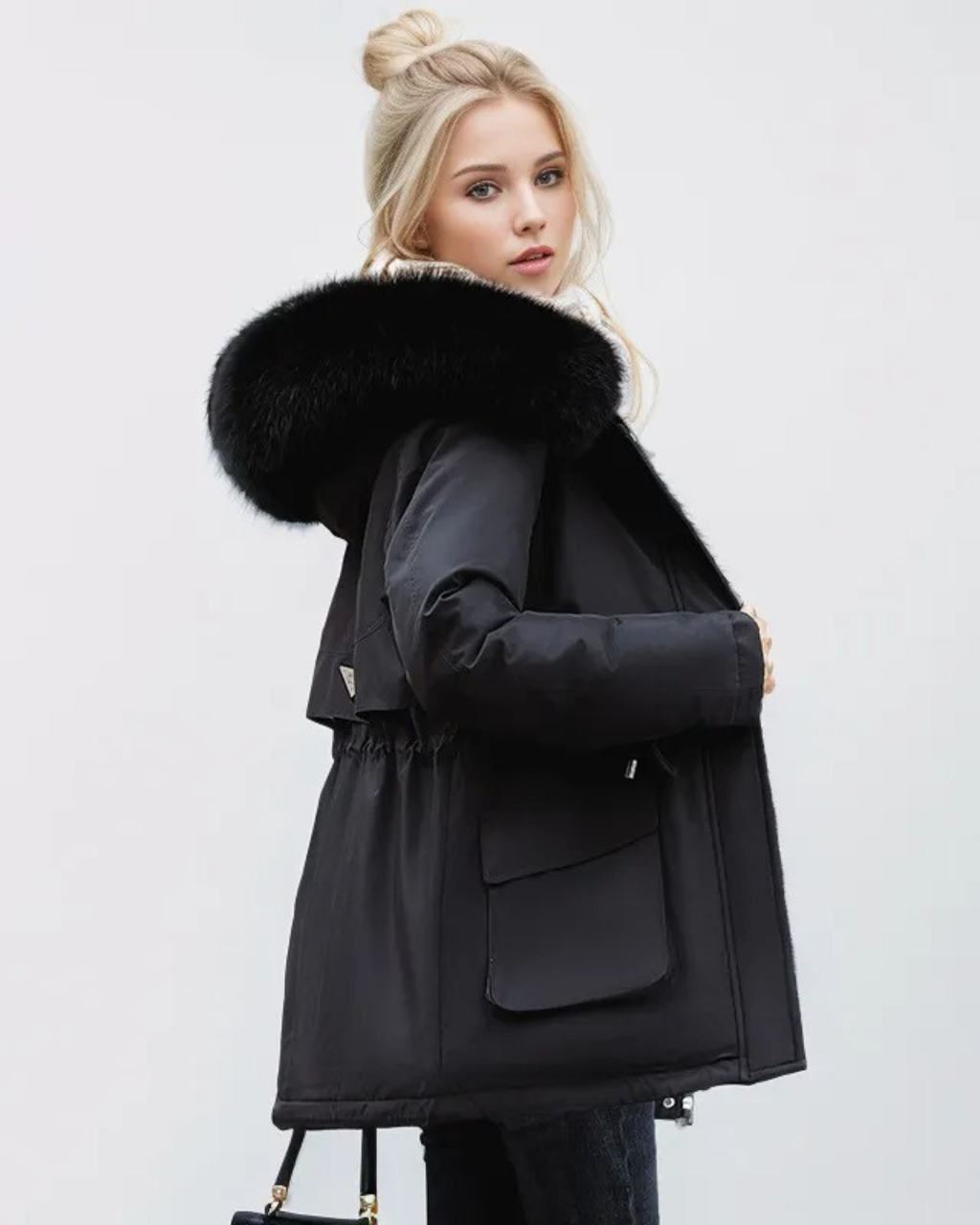 Fati- chaqueta de la hinchadora supera a las mujeres, estilo coreano de moda.