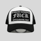 Gorra Trucker Black & White – Diseño Bordado