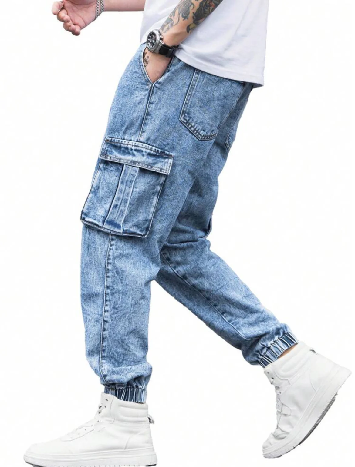 Pantalones cargo casuales