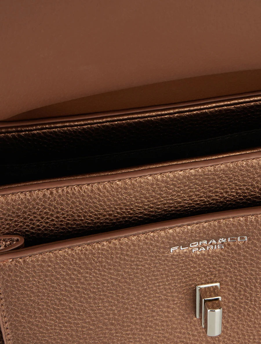 Bolso Marcia - Castaña confitada