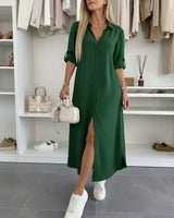Vestido camisero extragrande