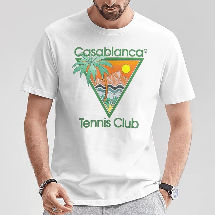 Club De Tenis Casablanca Camiseta unisex