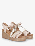 Sandalias originales con múltiples tiras - Caqui