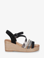 Sandalias originales con múltiples tiras - Caqui