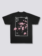 Camiseta con estampado de flores de cerezo