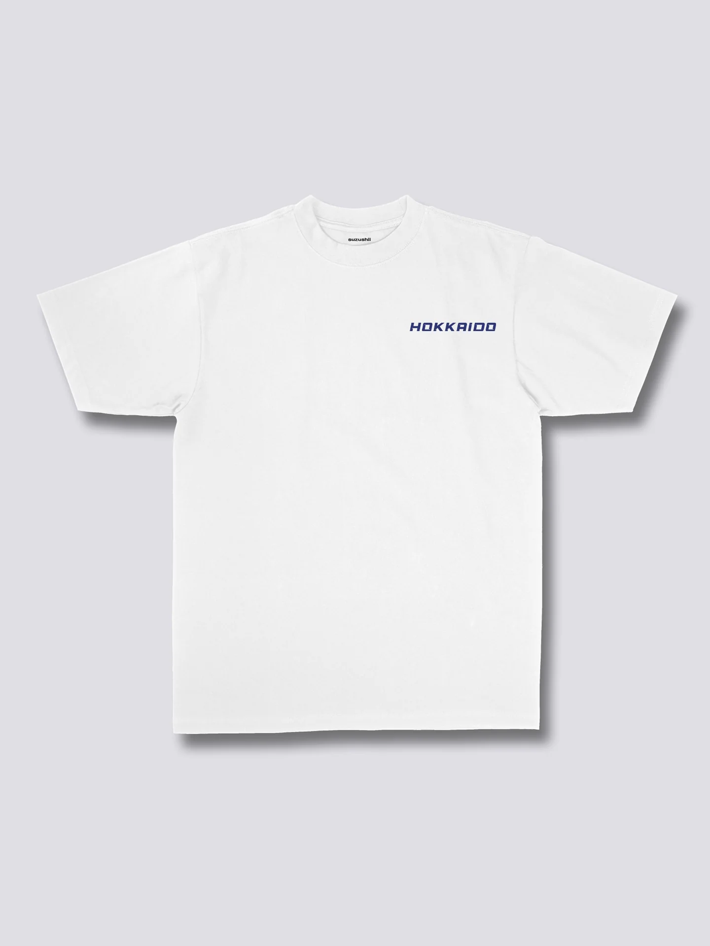 Camiseta con estampado de olas de Hokkaido
