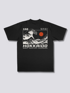 Camiseta con estampado de olas de Hokkaido