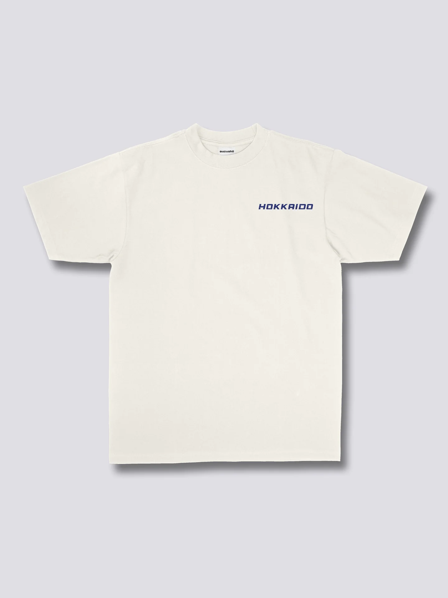 Camiseta con estampado de olas de Hokkaido