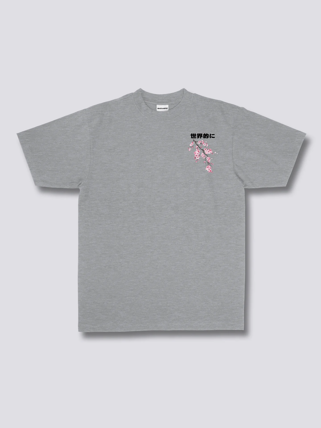 Camiseta con estampado de flores de cerezo