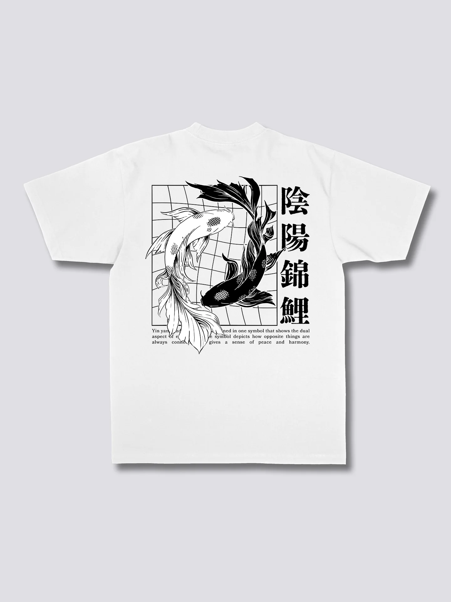 Camiseta Ying Yang Koi