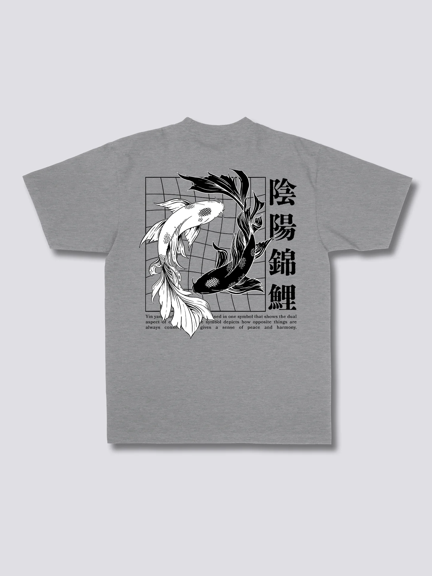 Camiseta Ying Yang Koi