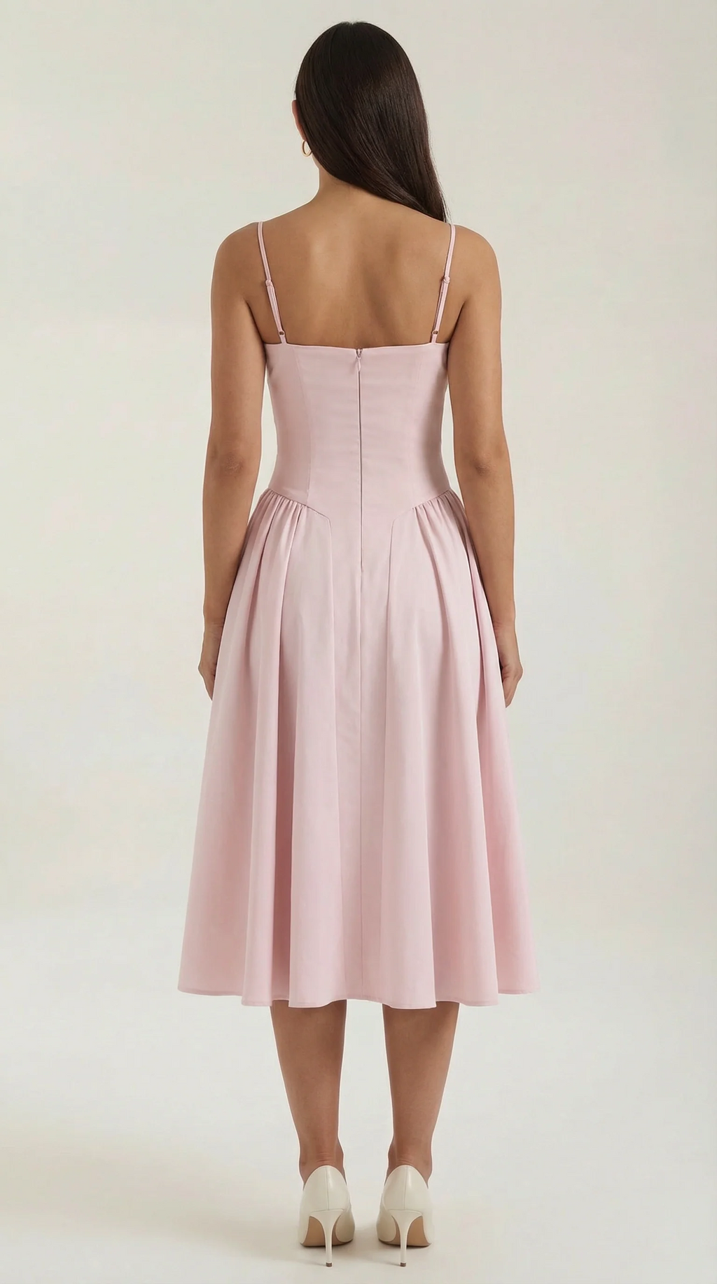 Vestido midi corsé Odette