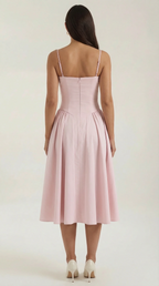 Vestido midi corsé Odette