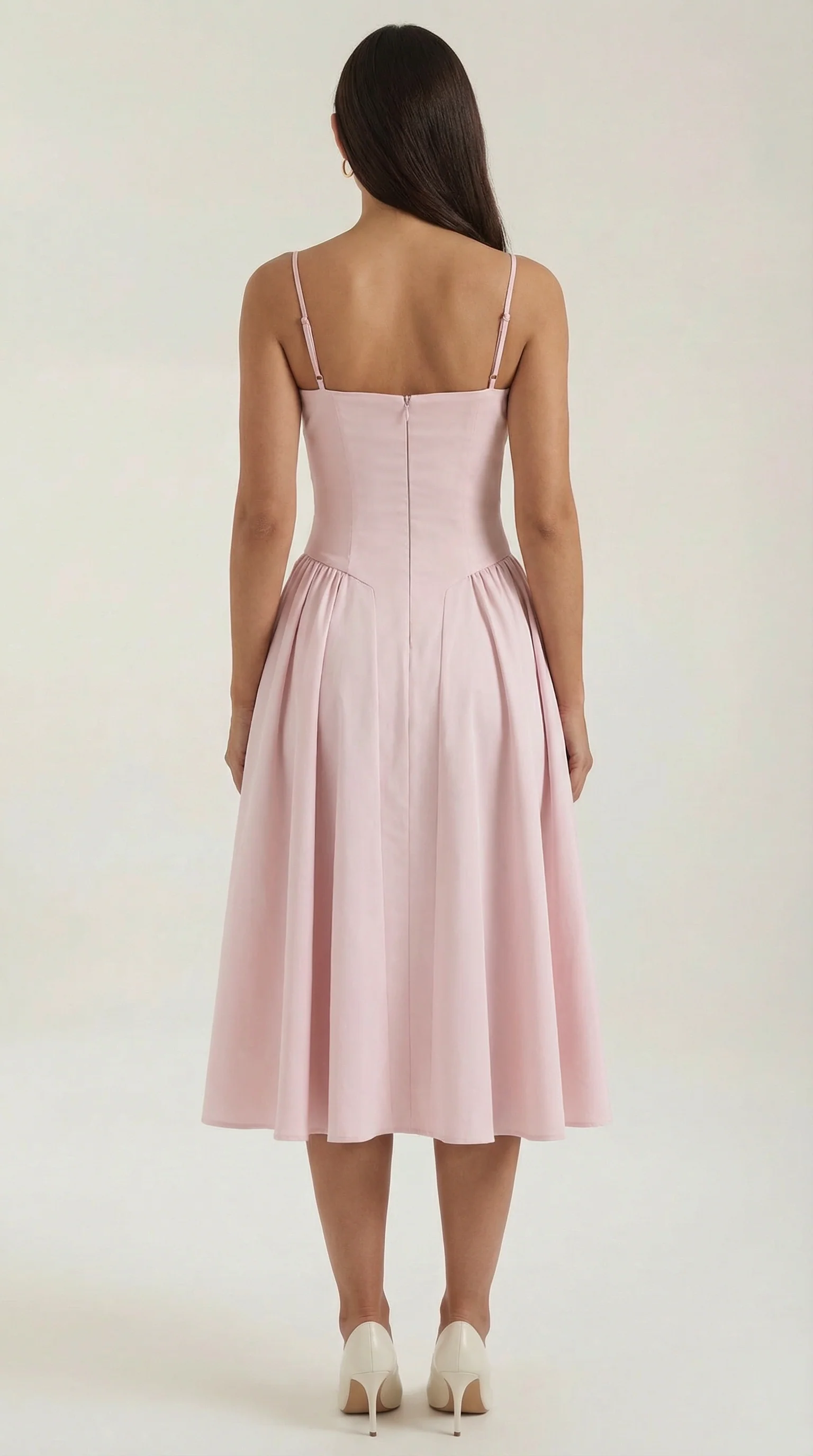 Vestido midi corsé Odette