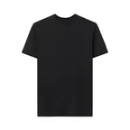 Camiseta de algodón para hombre, unisex, manga corta, blanca, negra.