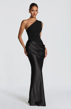 Vestido largo Sadona - Negro