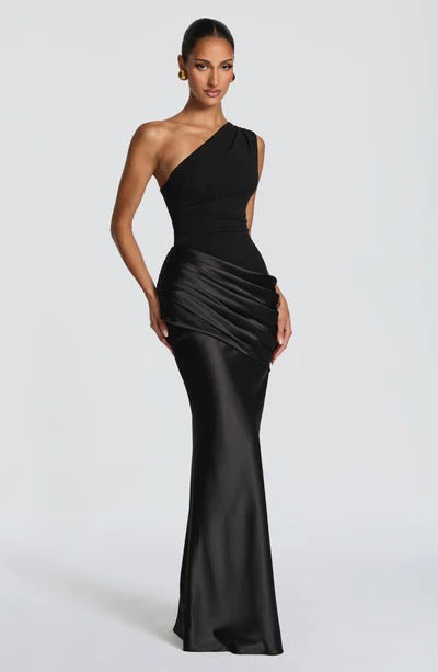 Vestido largo Sadona - Negro