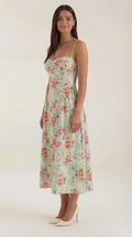 Vestido midi corsé Odette