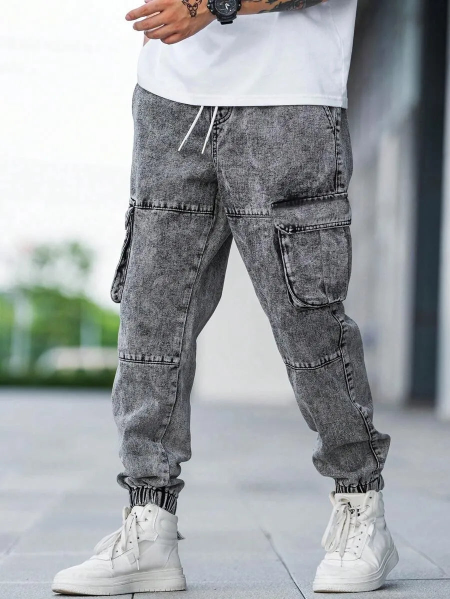Pantalones cargo casuales