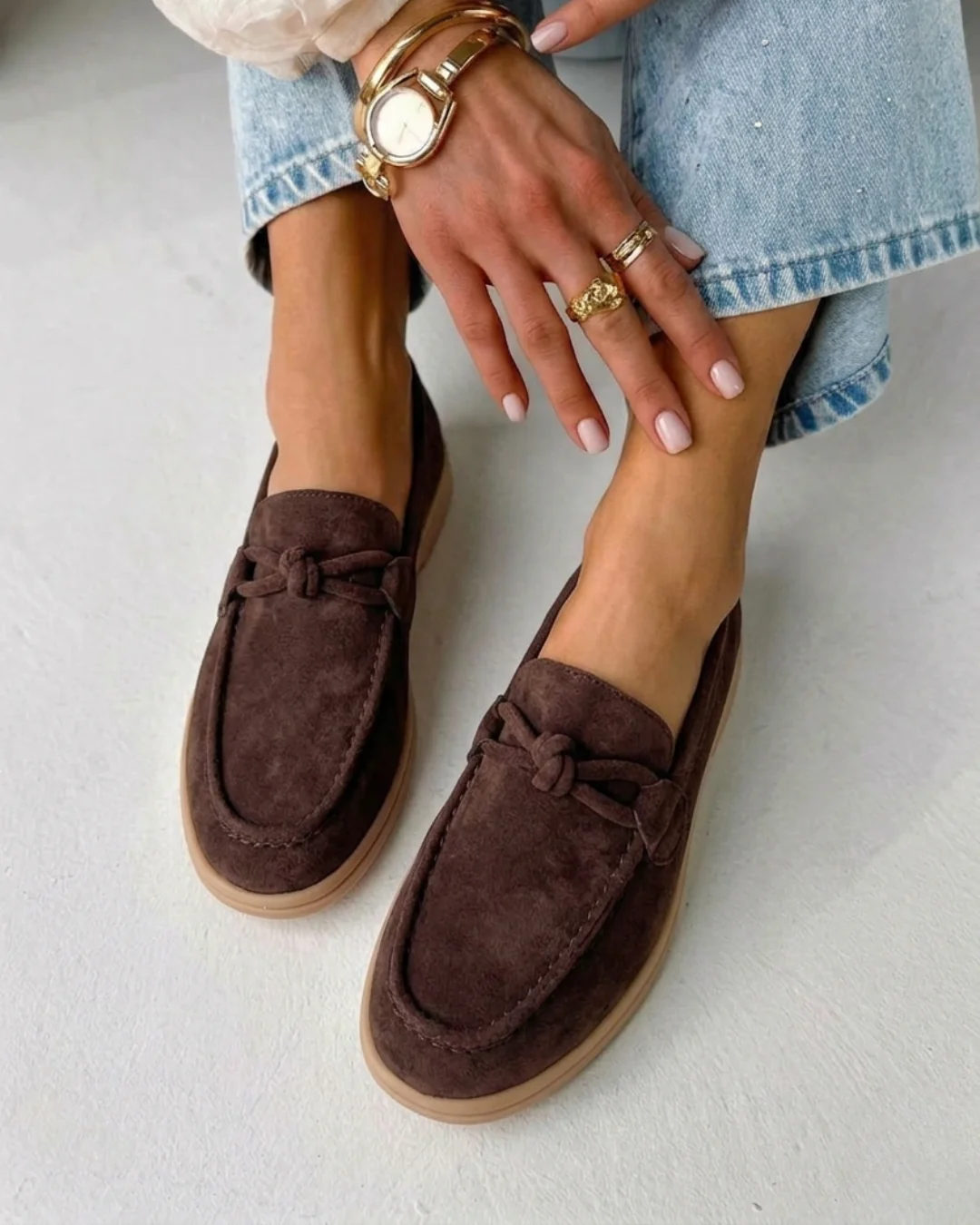Mocasín marrón Celine