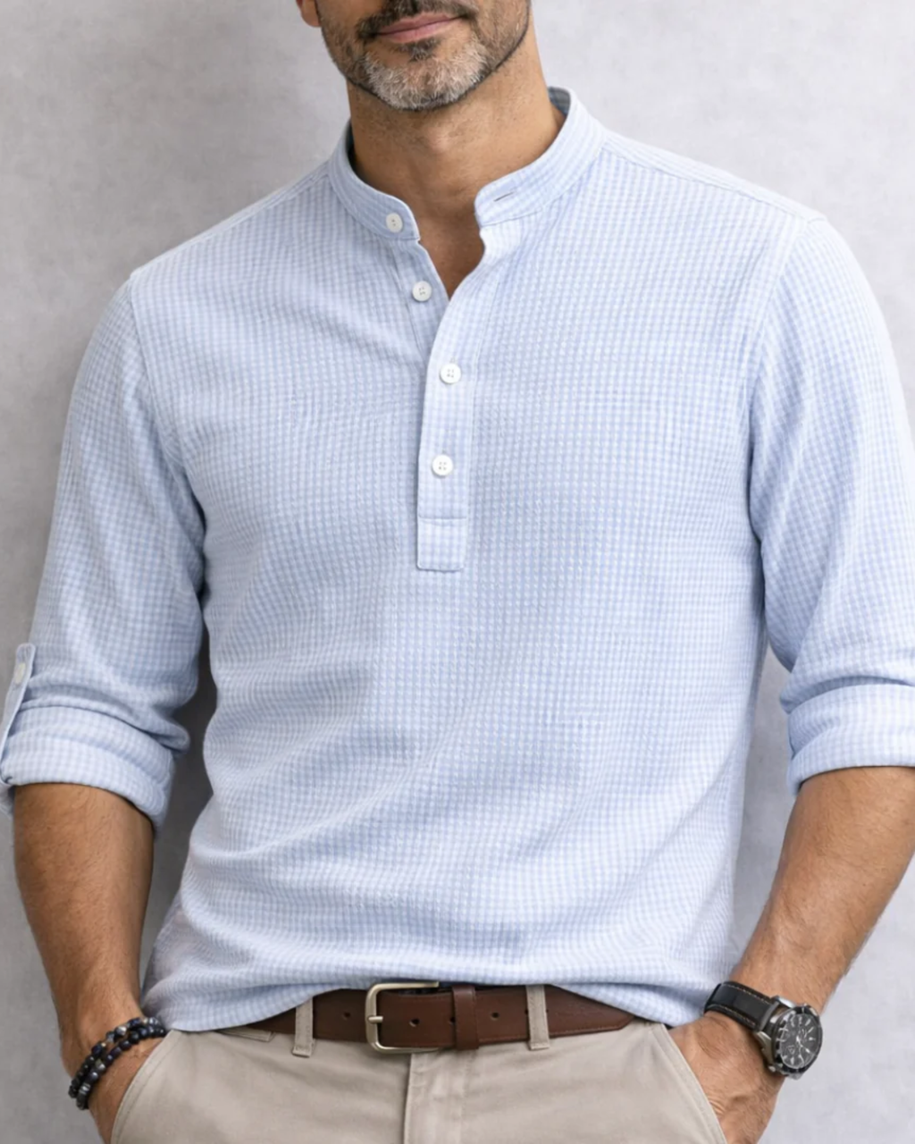 JUAN-Camisa Henley Hudson