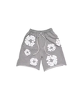 Pantalones cortos con estampado de corona de algodón