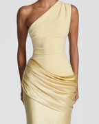 Vestido largo Sadona - Limón